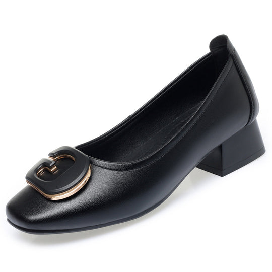 Damen Elegante und bequeme Ballerinas mit modischem Schmuckdetail R&B