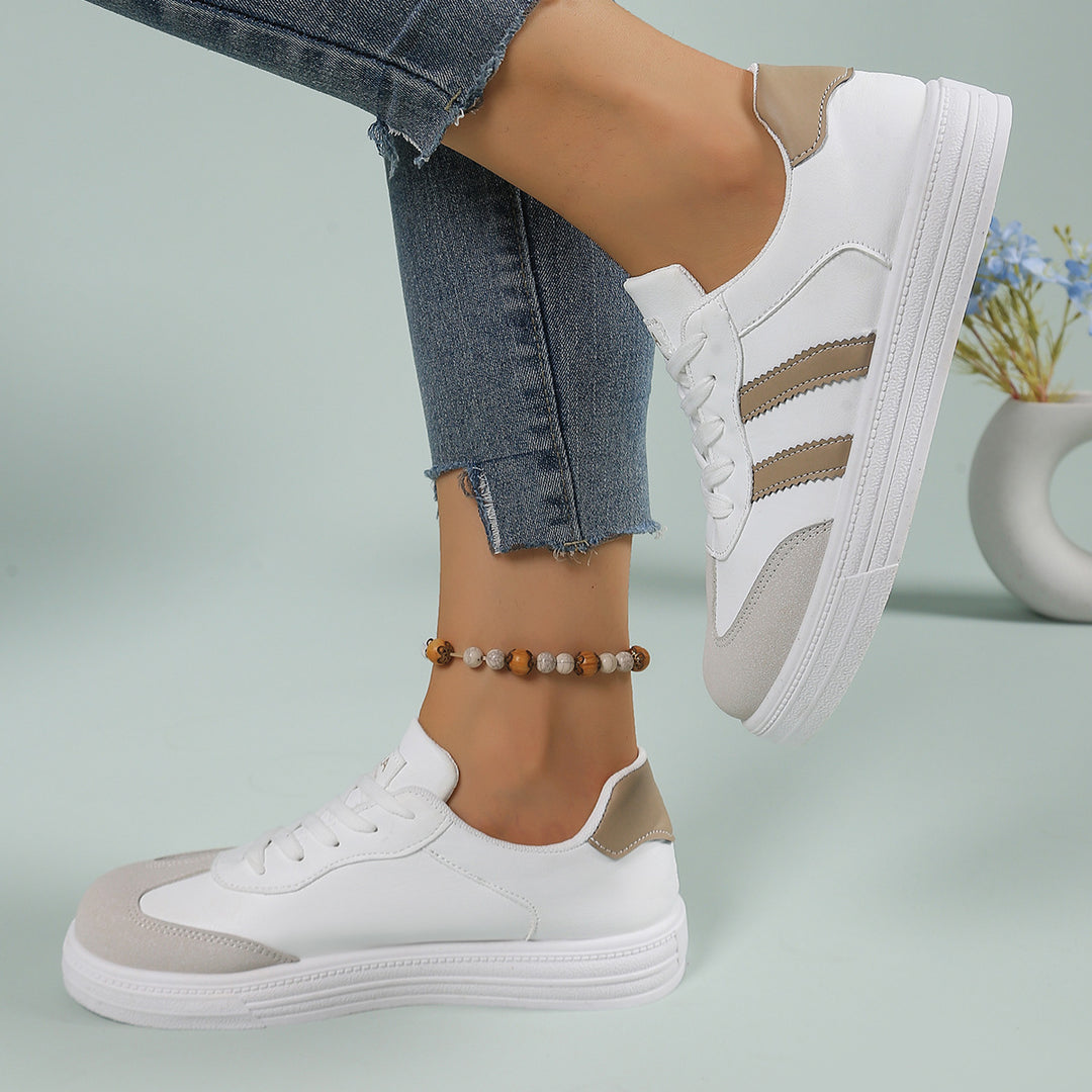 Damen Sportliche Sneaker mit gepolsterter Innensohle und atmungsaktivem Obermaterial R&B