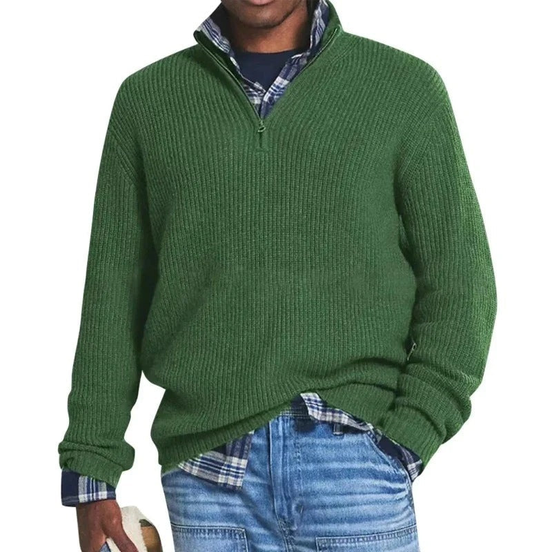 R&B | Der stilvolle Zip-Pullover für Herren