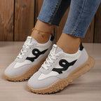 Damen Sportliche Sneakers mit rutschfester Laufsohle R&B