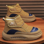Damen modische Winterstiefel mit strapazierfähigem Obermaterial und rutschfester Sohle R&B