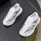Damen Sportliche Dämpfungs Sneakers mit atmungsaktiver Oberflächenstruktur und modernem Design R&B