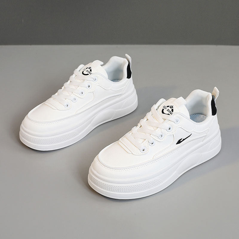 Damen modische Plateau-Sneaker mit ergonomischem Design und dämpfendem Sohlenprofil R&B