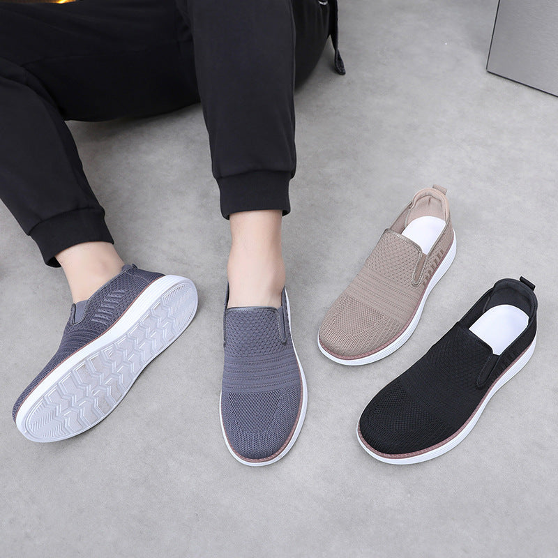 Damen Bequeme Slip-On Sneakers mit atmungsaktivem Obermaterial und flexiblem Fußbett R&B