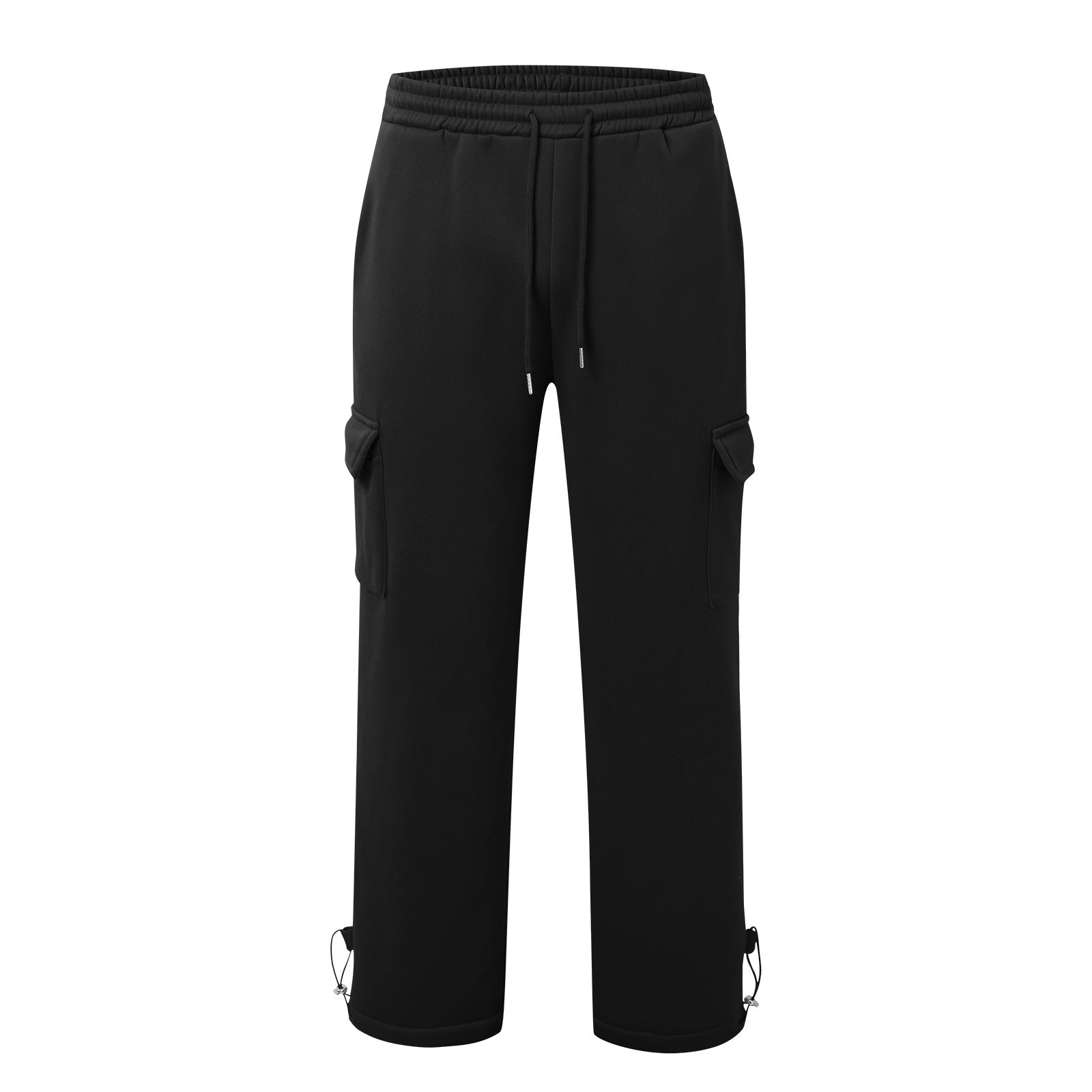 Herren nan Cargo-Jogginghose mit elastischem Bund, Kordelzug und verstellbarem Saum R&B