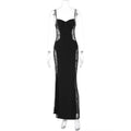 Damen Elegantes Spitzenkleid mit geschmeidiger Passform und verführerischem Design R&B