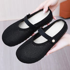 Damen Gemütliche Slip-On Clogs mit atmungsaktivem Netzoberteil und flexiblem Fußbett