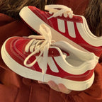 Damen Sportliche Sneakers mit einzigartiger Oberflächenstruktur und dämpfender Sohle R&B