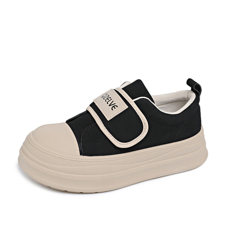 Damen Slip-On Sneakers mit praktischen Klettverschlüssen und komfortabler Sohle R&B