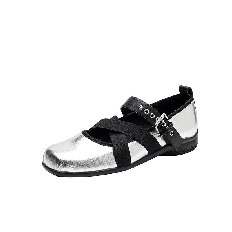 Damen Komfortable Mokassin-Ballerinas R&B