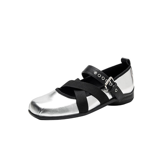 Damen Komfortable Mokassin-Ballerinas R&B