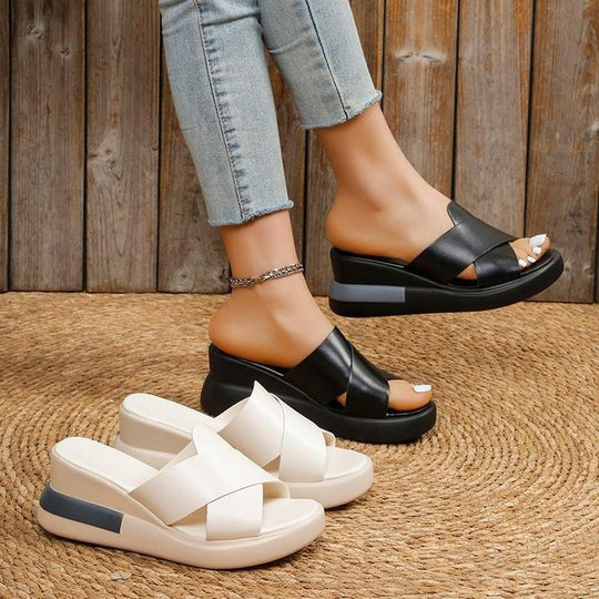 Damen Komfortable Riemensandalen mit modischem Design R&B
