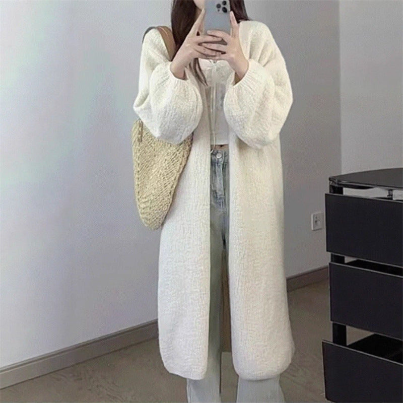 Damen Langer, gemütlicher Strickoverall mit überschnittenen Schultern R&B