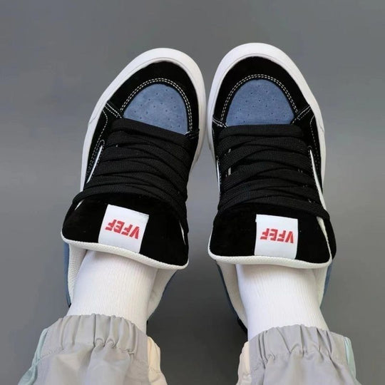 Damen sportive Sneakers im Retro-Stil mit weichem Innenfutter R&B