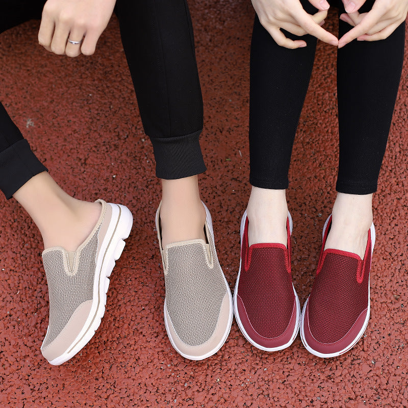 Damen Bequeme und atmungsaktive Clogs mit rutschfester Sohle