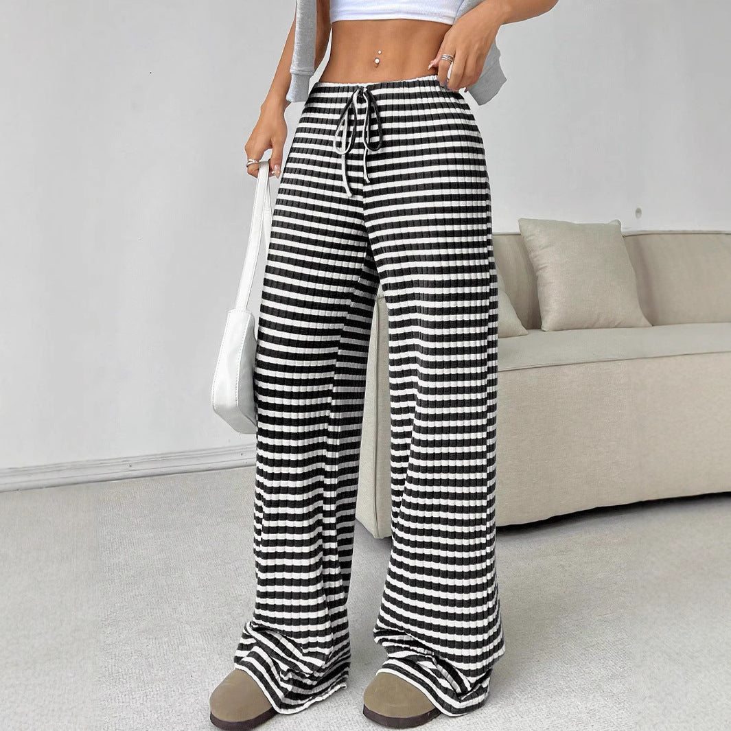 Damen luftige Komfort-Hose mit elastischem Bund und Taschen R&B