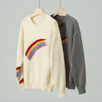 R&B | Regenbogen Strickpullover