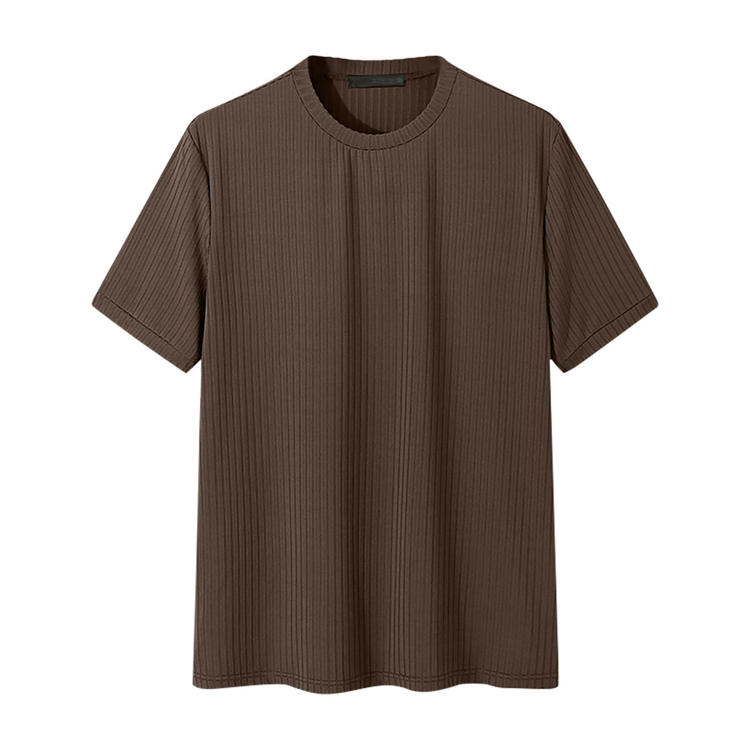 Unisex nan geripptes weit geschnittenes T-Shirt aus Baumwollmix R&B