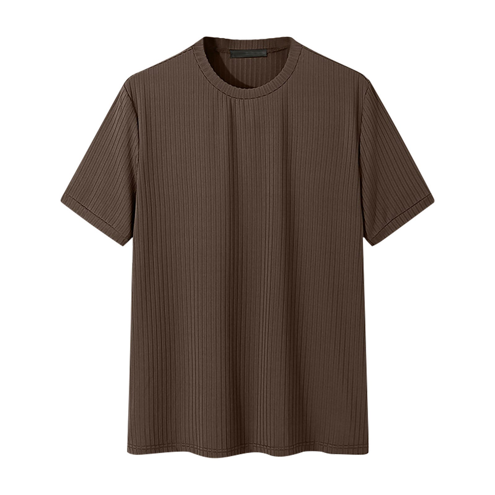 Unisex nan geripptes weit geschnittenes T-Shirt aus Baumwollmix R&B