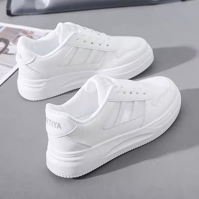 Damen Plattform Sneakers mit atmungsaktivem Obermaterial und rutschfester Sohle R&B
