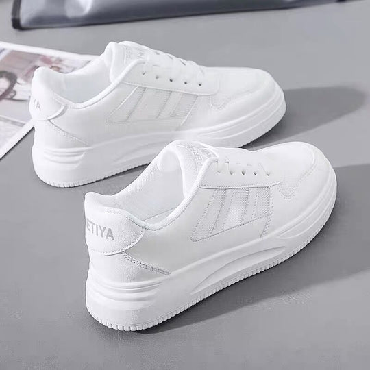 Damen Plattform Sneakers mit atmungsaktivem Obermaterial und rutschfester Sohle R&B