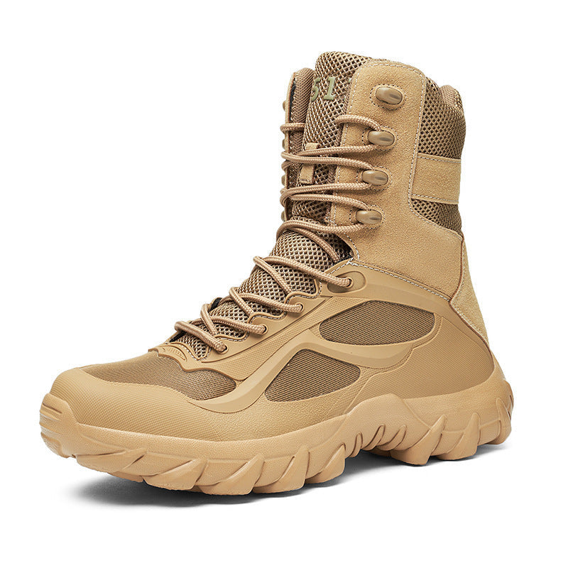Damen taktische Winterstiefel mit rutschfester Sohle und atmungsaktiven Eigenschaften
