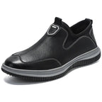 Herren Komfortable Slip-On Freizeitschuhe mit atmungsaktiver Mesh-Oberfläche
