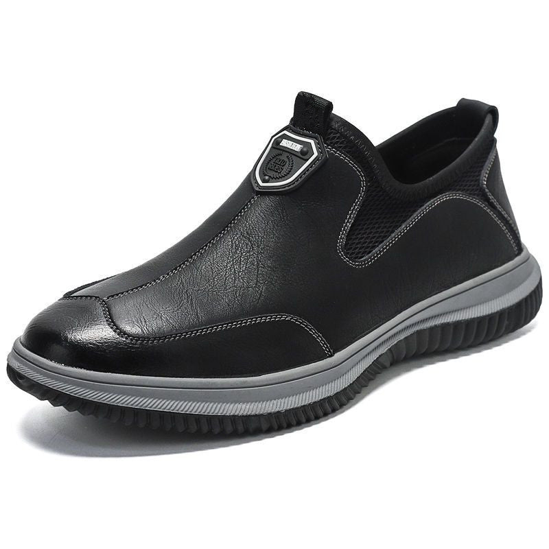 Herren Komfortable Slip-On Freizeitschuhe mit atmungsaktiver Mesh-Oberfläche