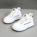 Damen modische High-Top Sneaker mit dämpfender Sohle und atmungsaktiver Obermaterialstruktur R&B