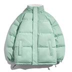 Damen vielseitige Pufferjacke mit hohem Kragen und weichem Fleecefutter
