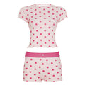 Damen Freizeitpyjama Set mit herzförmigem Design und elastischem Bund R&B