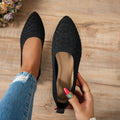 Damen spitze Ballerinas mit atmungsaktivem Obermaterial und flexiblem Fußbett R&B