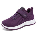 Damen Sportliche Sneakers mit Klettverschluss und atmungsaktivem Mesh-Obermaterial R&B