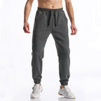 Herren bequeme Sporthose mit elastischem Bund und modernen Seitentaschen R&B