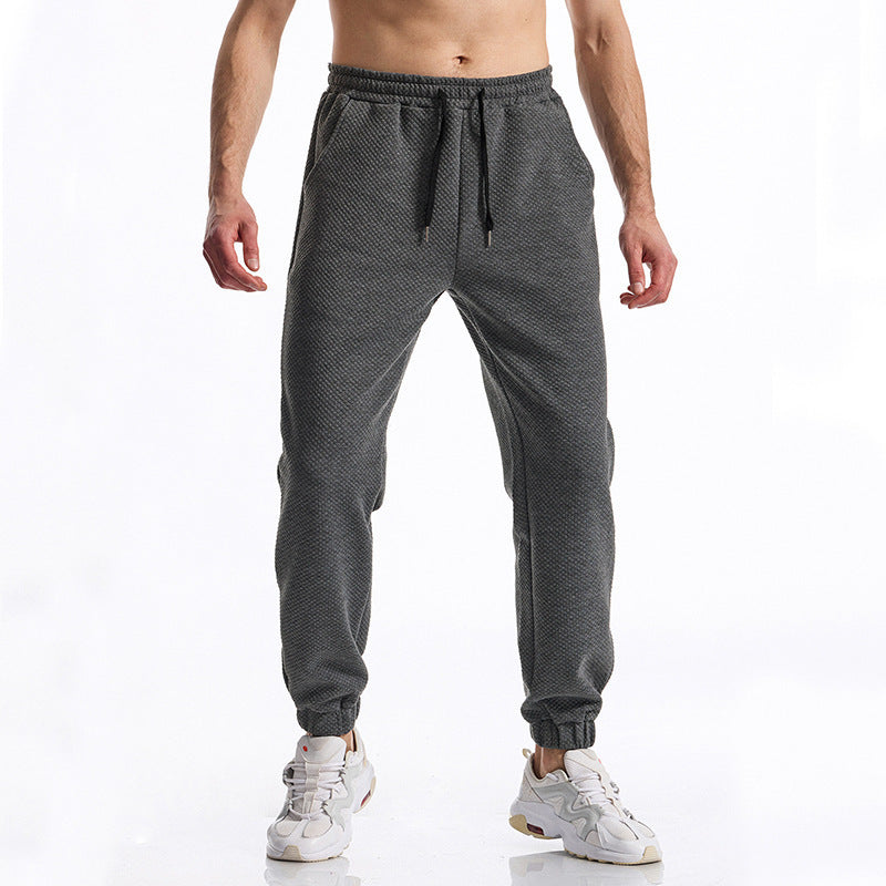 Herren bequeme Sporthose mit elastischem Bund und modernen Seitentaschen R&B