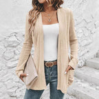 Damen lässiger Strickmantel R&B