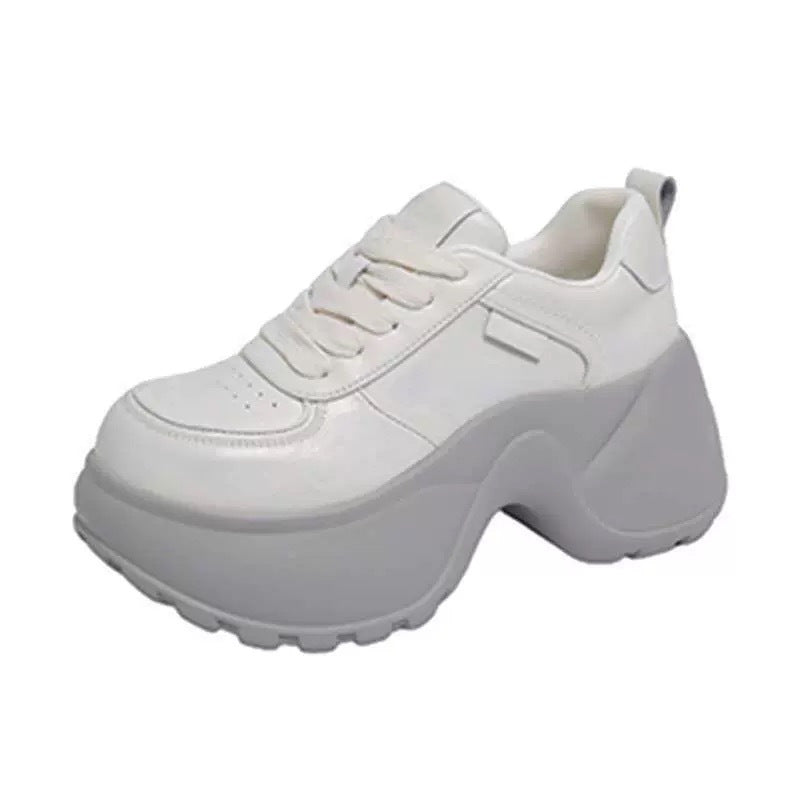Damen Sportliche Chunky Sneakers mit trendigem Design und hoher Plattform R&B