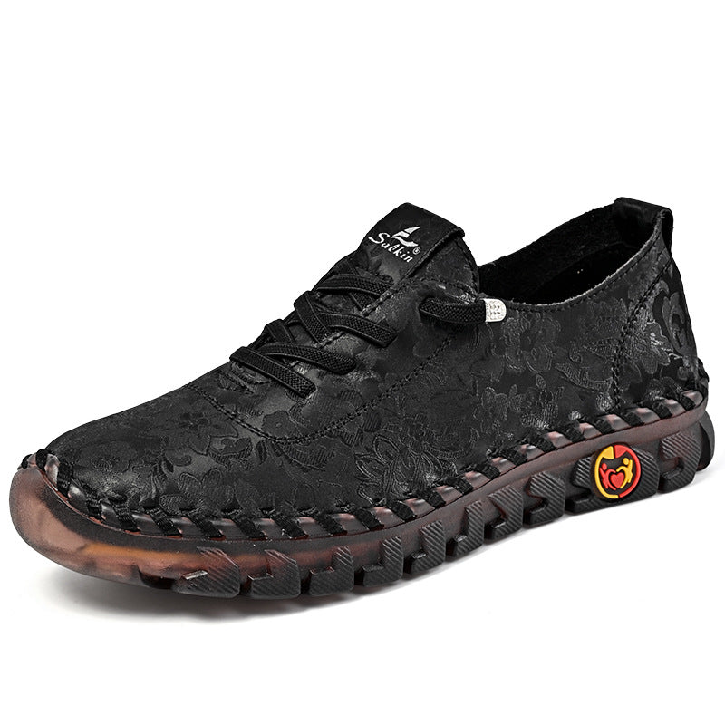 Damen Bequeme und modische Sneaker mit Blumenmuster R&B