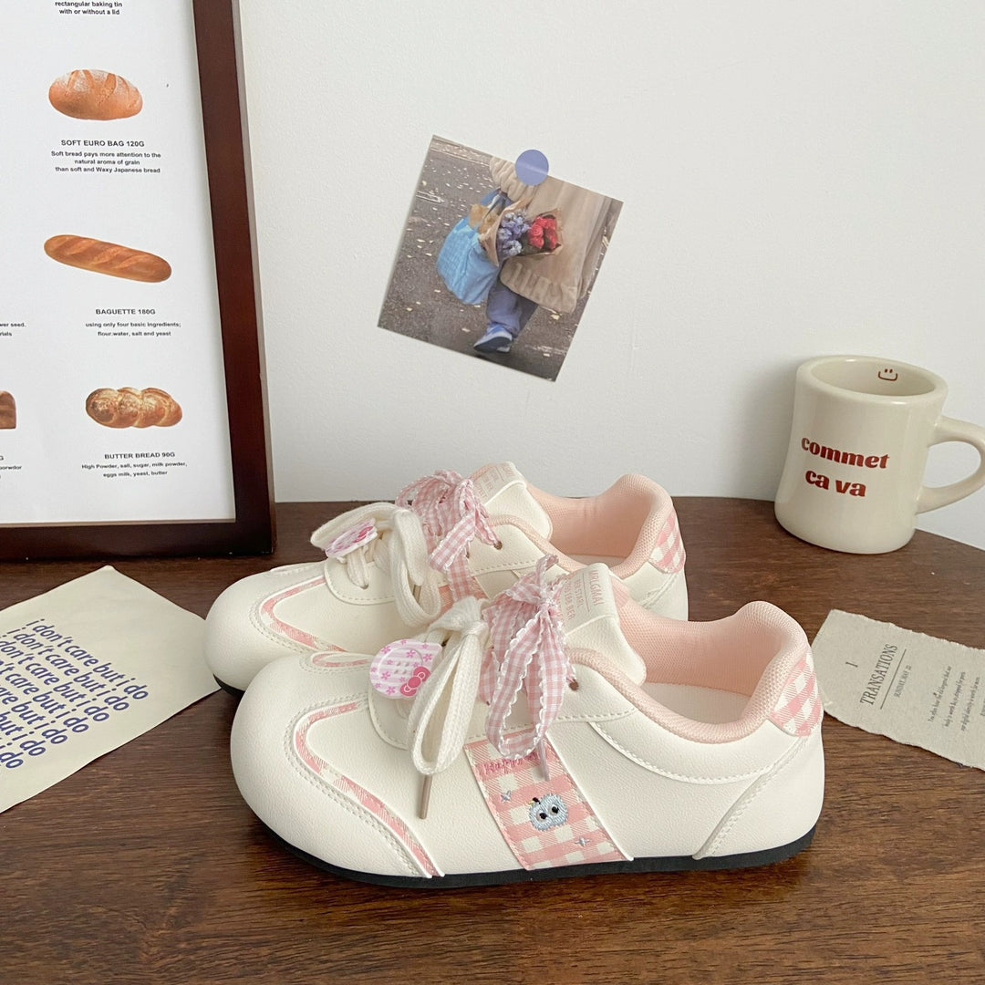 Damen Komfortable Sneakers mit verspielten Schleifendetails R&B