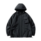 Herren Winddichtes Parka-Jacke