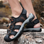 Damen Sportliche Outdoor-Sandalen mit schnellschnürbarem System und stabiler Sohle R&B