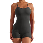 Damen Sportlicher Einteiler für Fitness und Schwimmen R&B