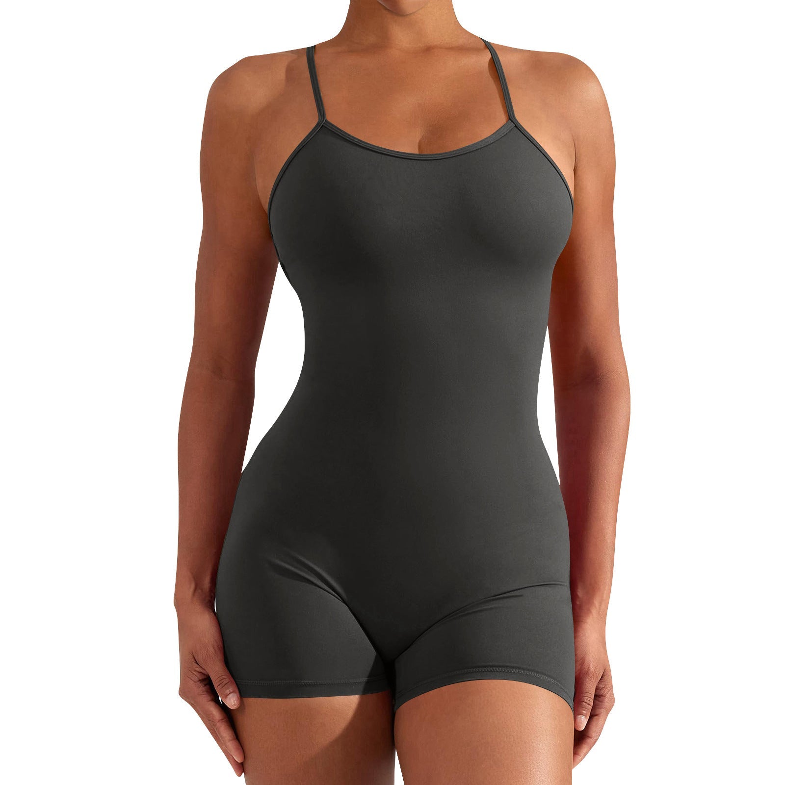 Damen Sportlicher Einteiler für Fitness und Schwimmen R&B