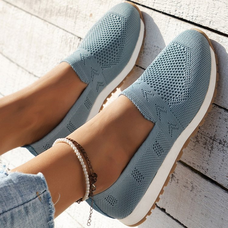 Damen Atmungsaktive Freizeitschuhe mit elastischem Obermaterial R&B