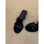 Damen komfortable Zehentrenner-Sandalen mit elegantem Riemendesign R&B