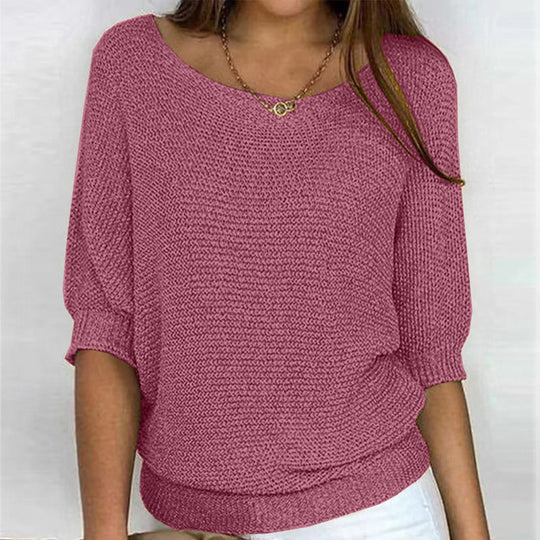 R&B | Einfarbiger Pullover