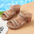 Damen Luftige Freizeit-Sandalen mit elegantem Riemendesign R&B
