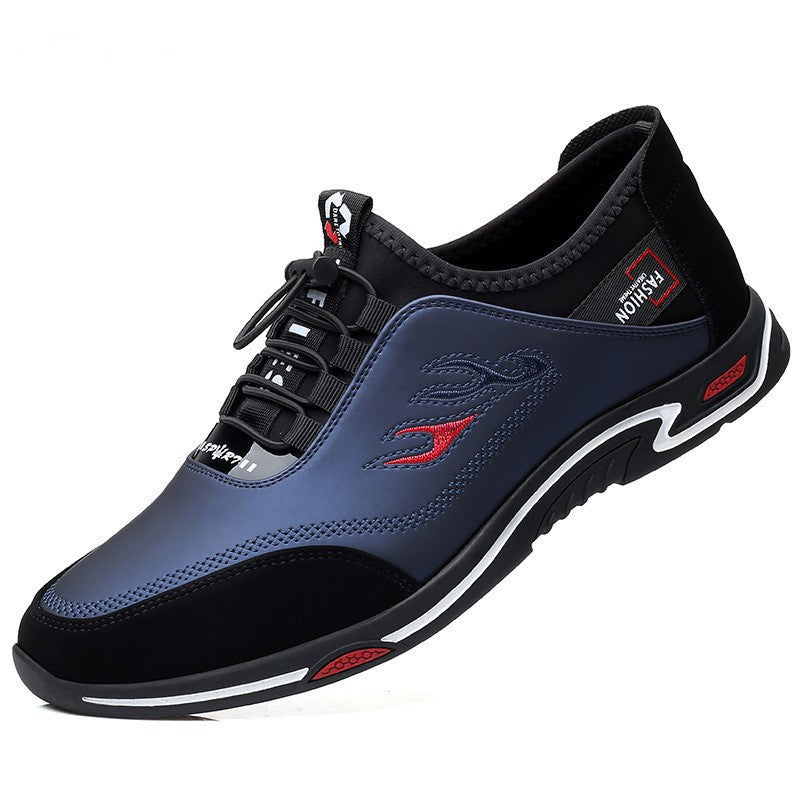 Damen Sportliche Slip-On Sneakers mit elastischer Schnürung und rutschfester Sohle R&B