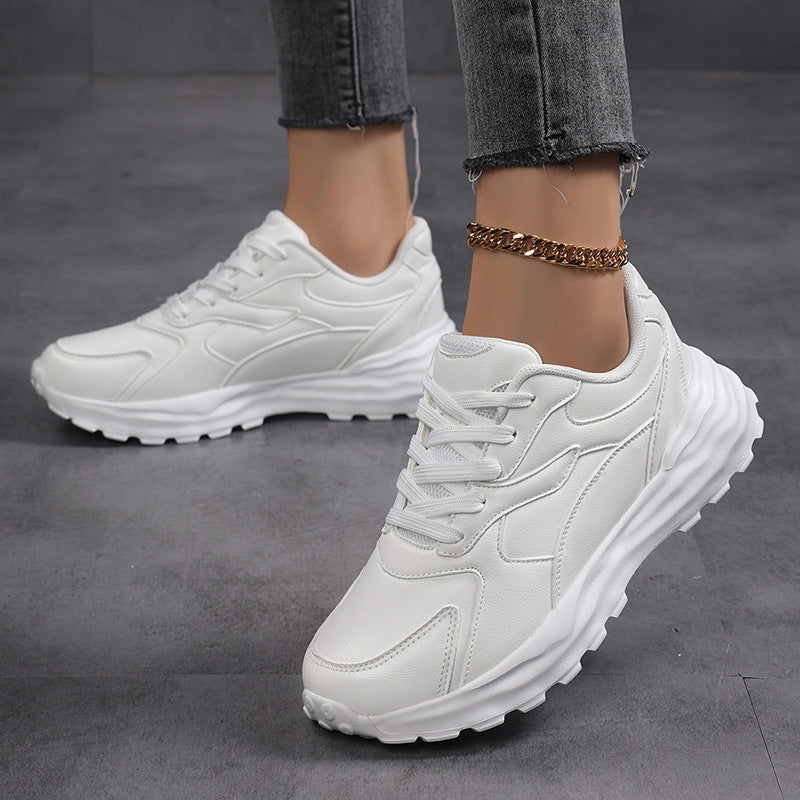 Damen Leichte Komfort-Sneaker mit dämpfender Sohle und atmungsaktivem Obermaterial
