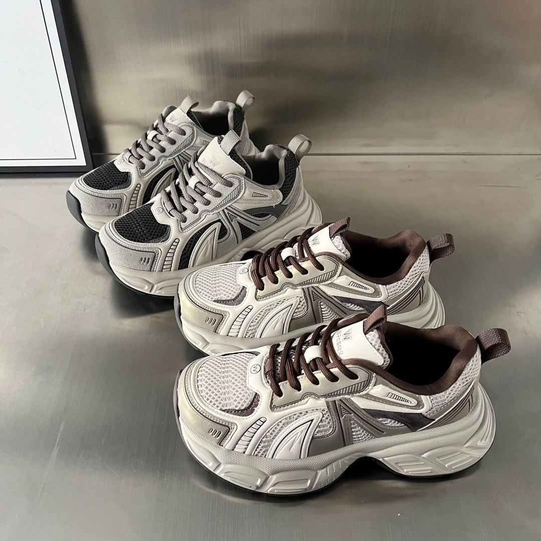 Damen Sportliche Laufschuhe mit atmungsaktiver Mesh-Oberfläche und stabiler Sohle R&B